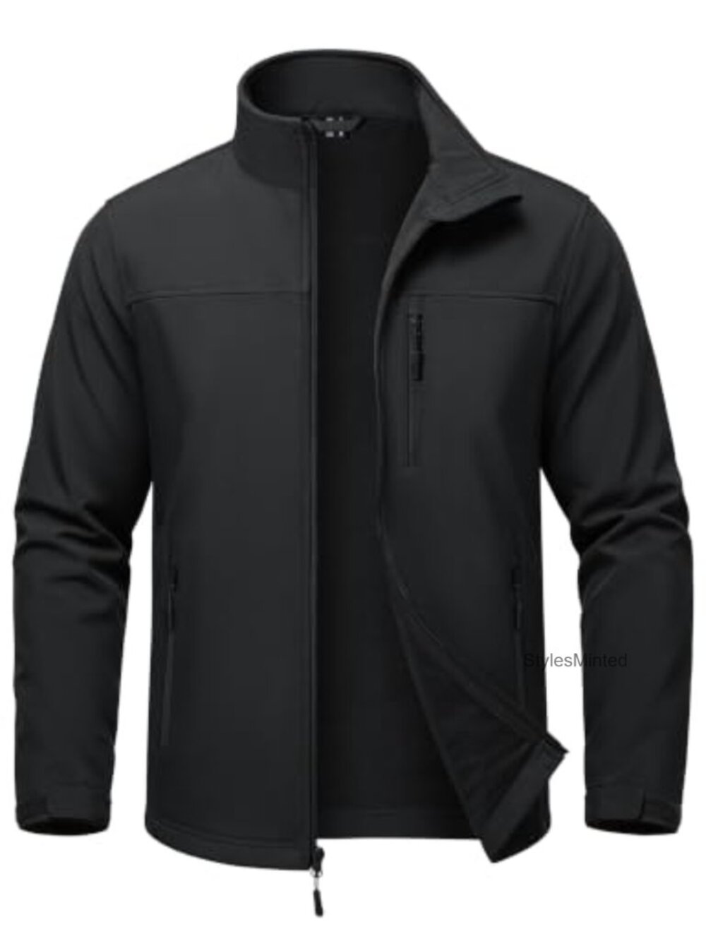 Lightweight Softshell Fleece Lined Waterproof Tactical Jacket